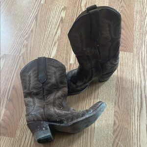 Brown Western Cowboy Boots